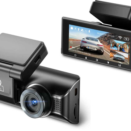 AZDome M770 Pro 2CH 4K Wifi GPS 64gb dashcam