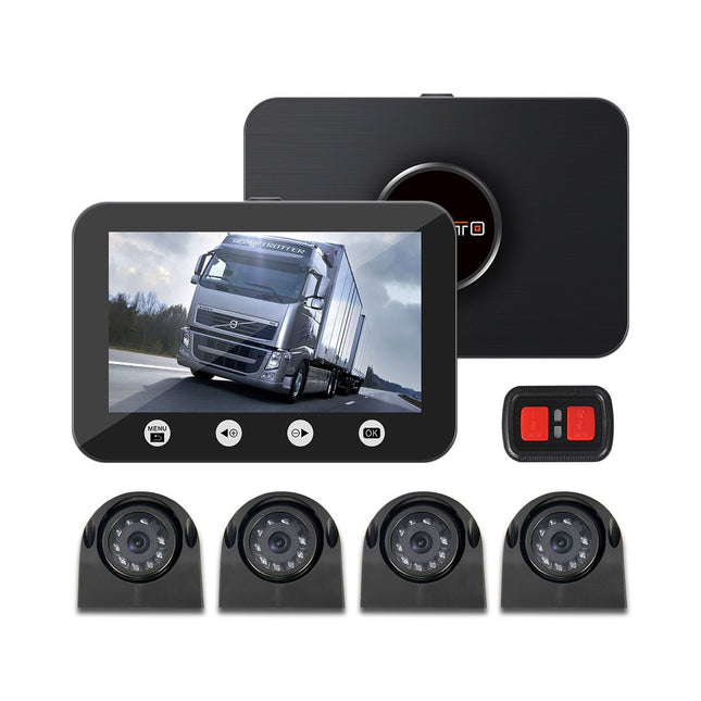 Motocam C4.3 4CH VGA vrachtwagen dashcam