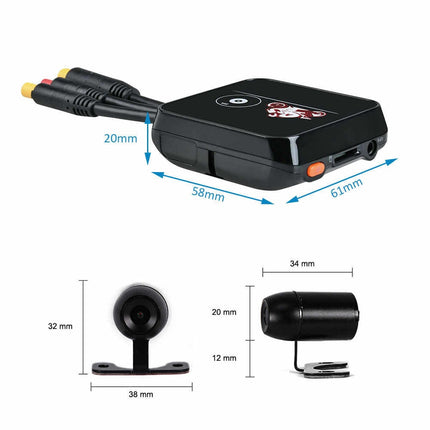 Motocam E6L 2CH Dual Wifi motor dashcam