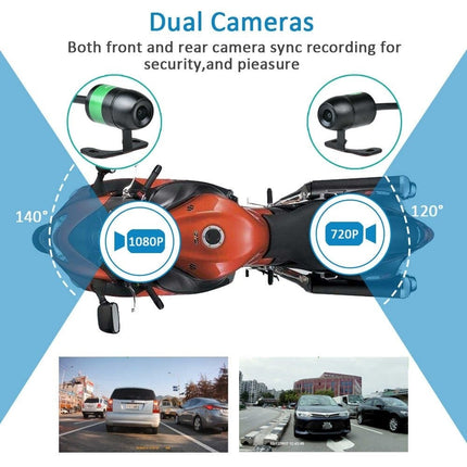 Motocam E6L 2CH Dual Wifi motor dashcam