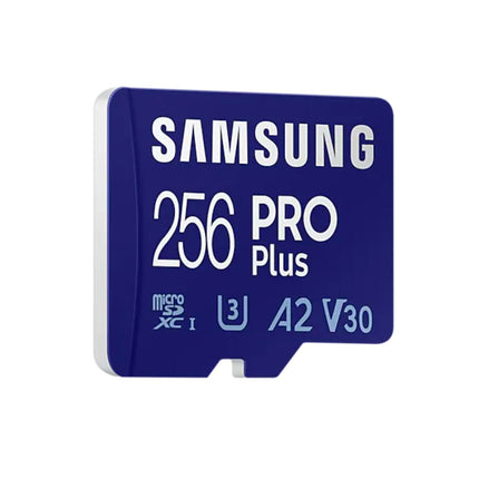 Samsung Pro Plus 256gb U3 V30 A2 Micro SDXC kaart