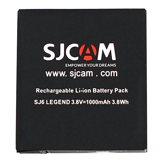 SJCAM SJ6 extra batterij