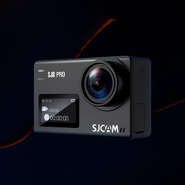 SJCAM SJ8 Pro 4K 60fps Dual screen Wifi action cam en dashcam